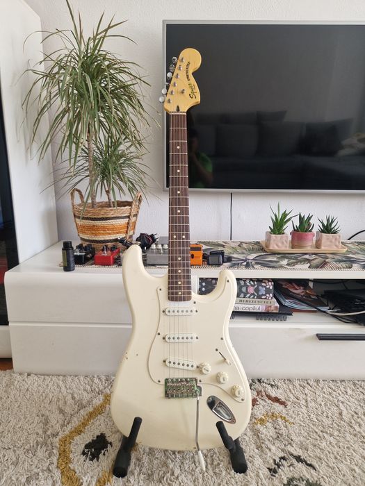 Vand Squier stratocaster partcaster 1997+Grif de Stratocaster Modified