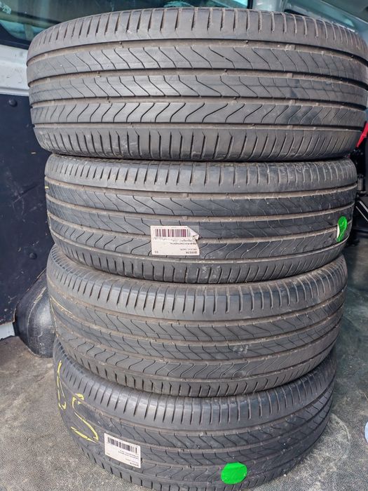 225 60 18, 4buc vară Continental UltraContact,2022,6mm