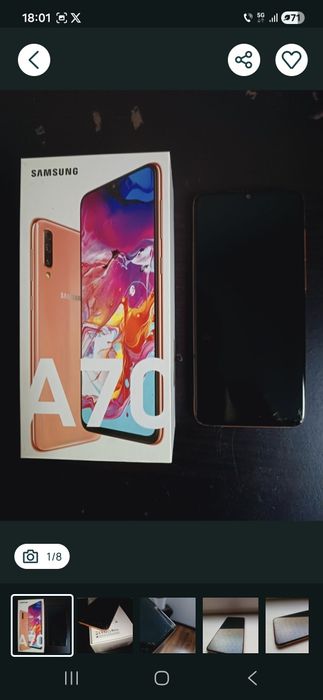 Samsung ecran SPART Galaxy A70