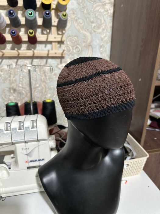 Вязаная тюбетейка/тақия