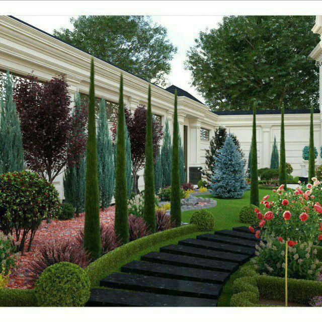 Ландшафтный  дизайн садовник богбон