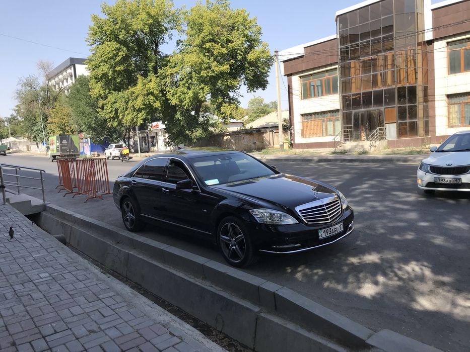 Прокат авто с водителем S class