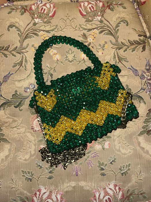 Красивые сумки из бусины