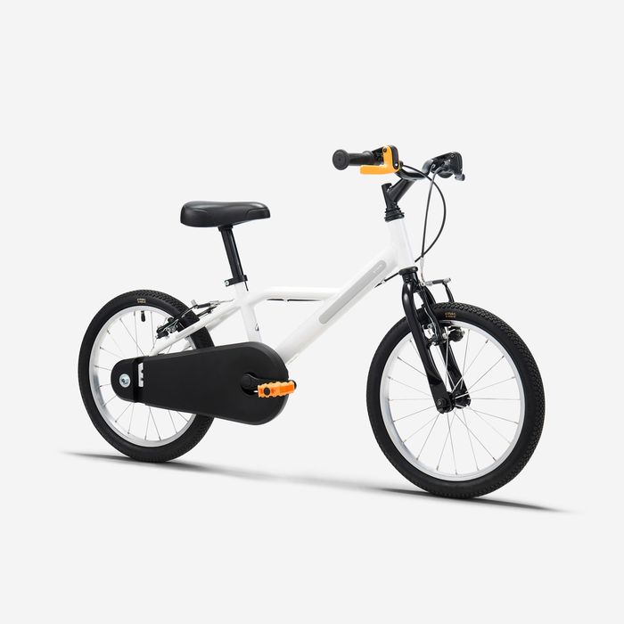 Bicicletă 16 inch 4-6 ani Discover 100 Alb - (SecondHand) Decathlon