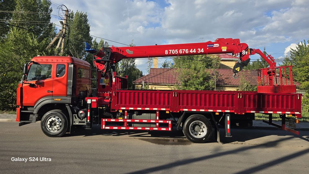 Услуги манипулятор 8т + вишка 22м