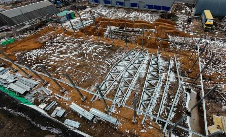 Металлоконструкции ЛСТК ангары