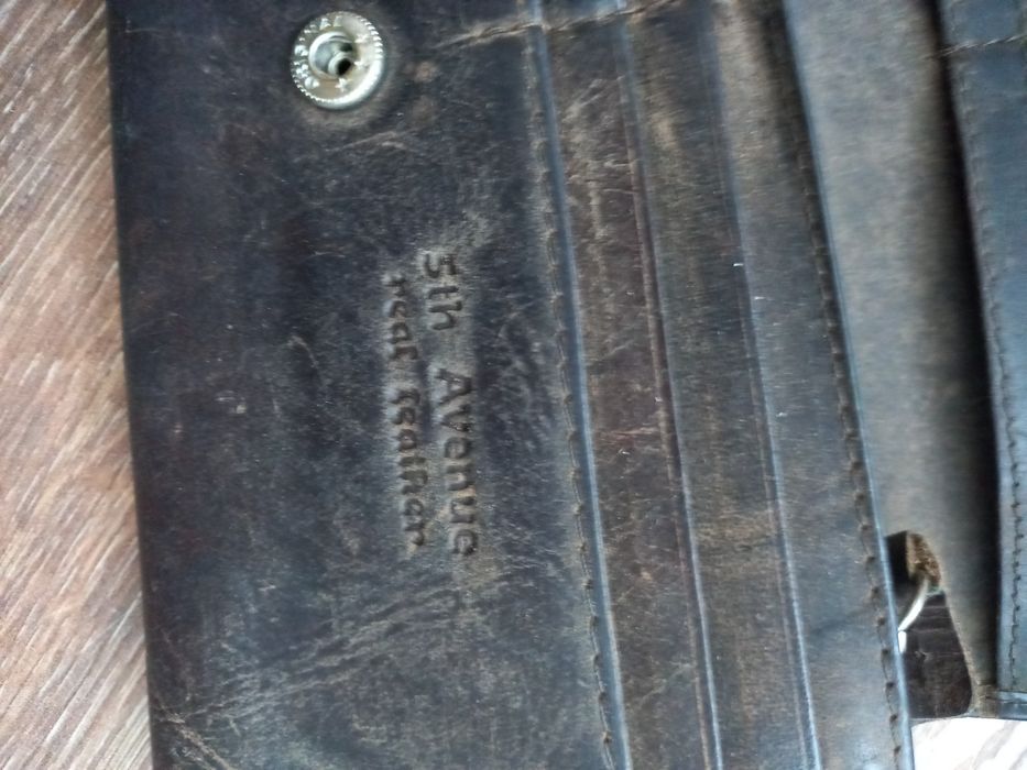 Portofel 5'th Avenue piele naturala