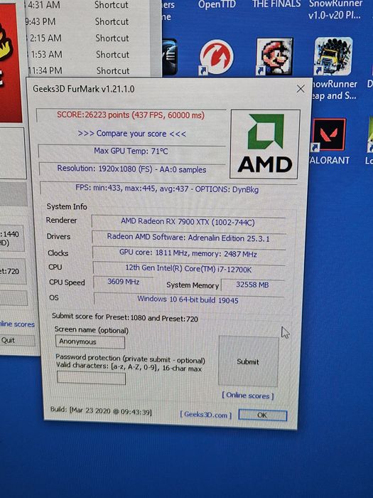 Placa video Sappire RX 7900 XTX Pulse 24GB 384Bit PCI-E 16x 4.0