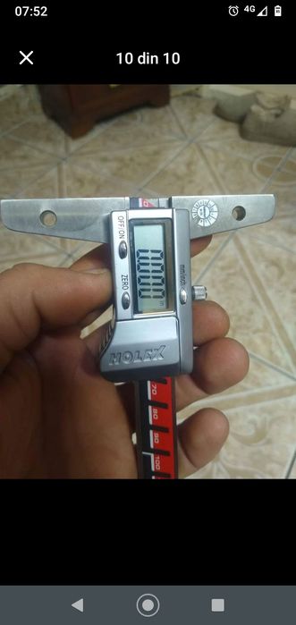 Subler digital de adâncime 300 mm HOLEX
Citire comutabilă: mm / inch
A