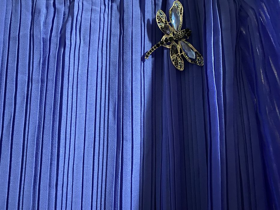 Нова дамска рокля на бутик  Christine L синя