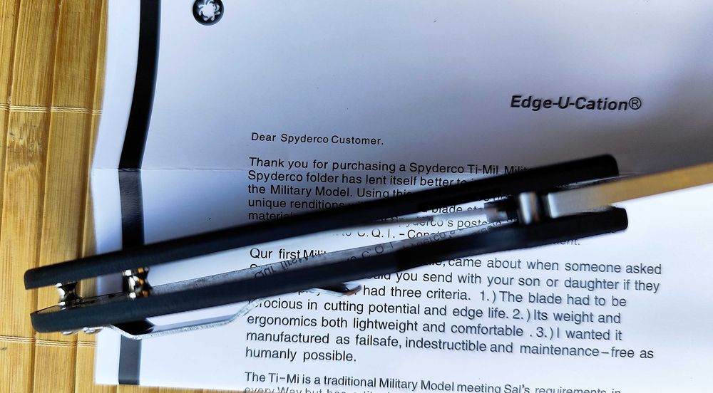 Spyderco Bodacious C263