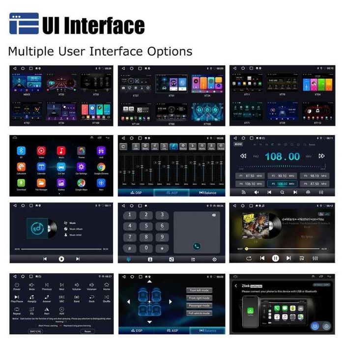 BMW серия 3 E46/M3 2-DIN мултимедия с Android’14 4GB/64GB