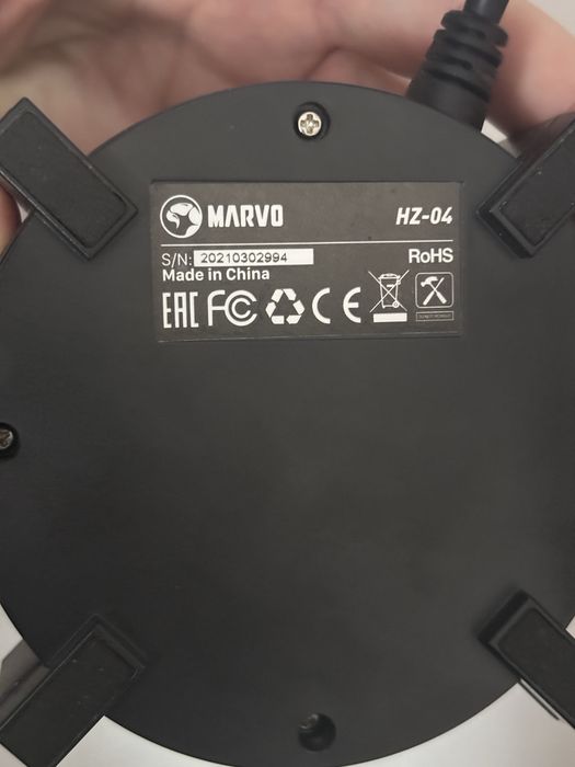 Stand suport casti RGB Marvo Hub USB  HZ-04