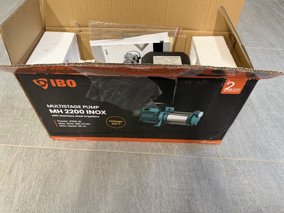 Vand pompa ibo mh2200 , nu grundfos sau pedrollo