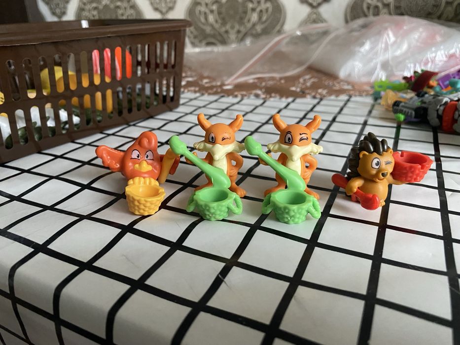 Игрушки из киндер пасхальной коллекции