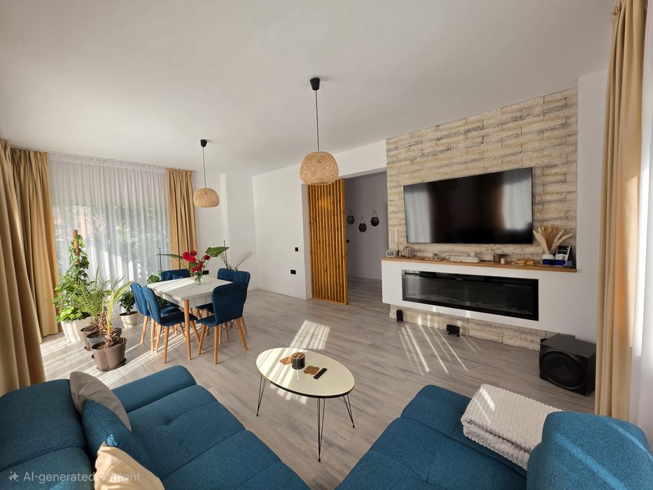 PROPRIETAR vand casa, 120 mp, 4 camere, 350 mp gradina in zona Urbano