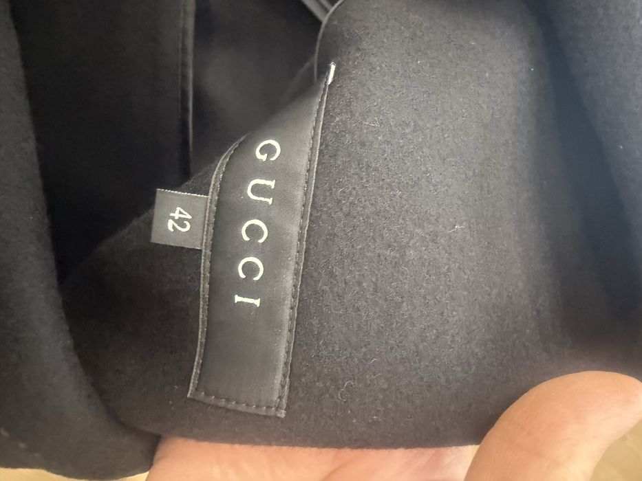 Черное пальто Gucci оригинал