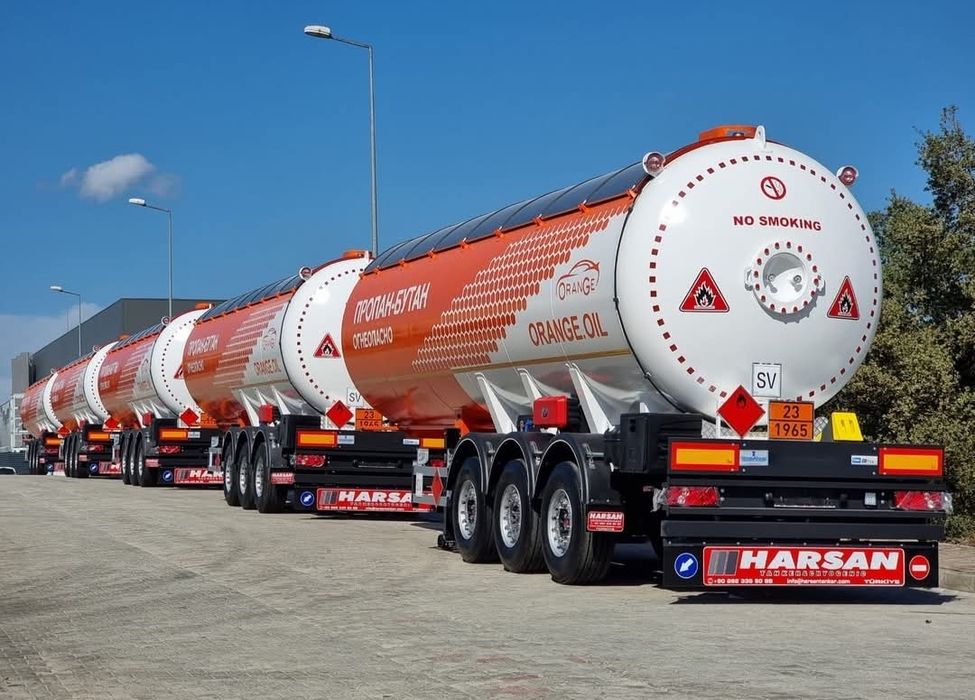 Полуприцепы-цистерны газовозы HARSAN