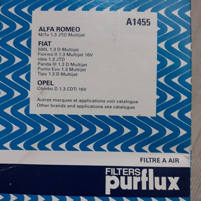 Vand filtru aer Purflux Fiat,Opel,Ford,PSA