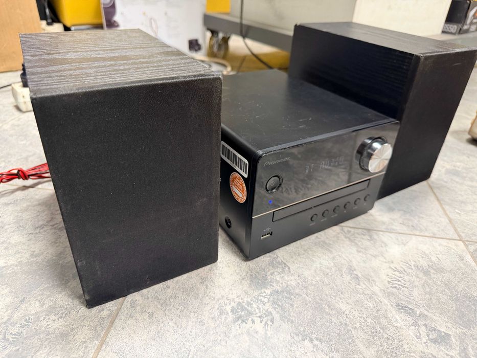 Аудио система Pioneer X-EM26(B) Micro HiFi, Bluetooth, CD, FM, USB, Черна