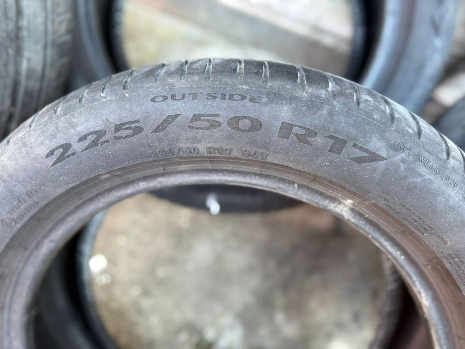 Vand 4 anvelope R17 de vara