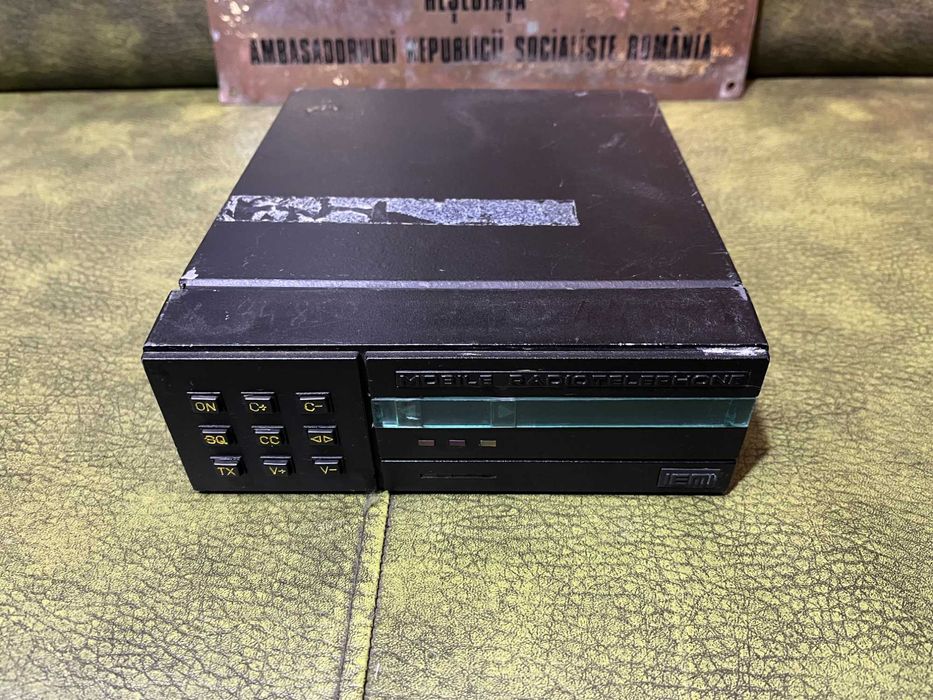 Telefon (unitate) românesc anii ‘80 folosit de Securitate / Miliție