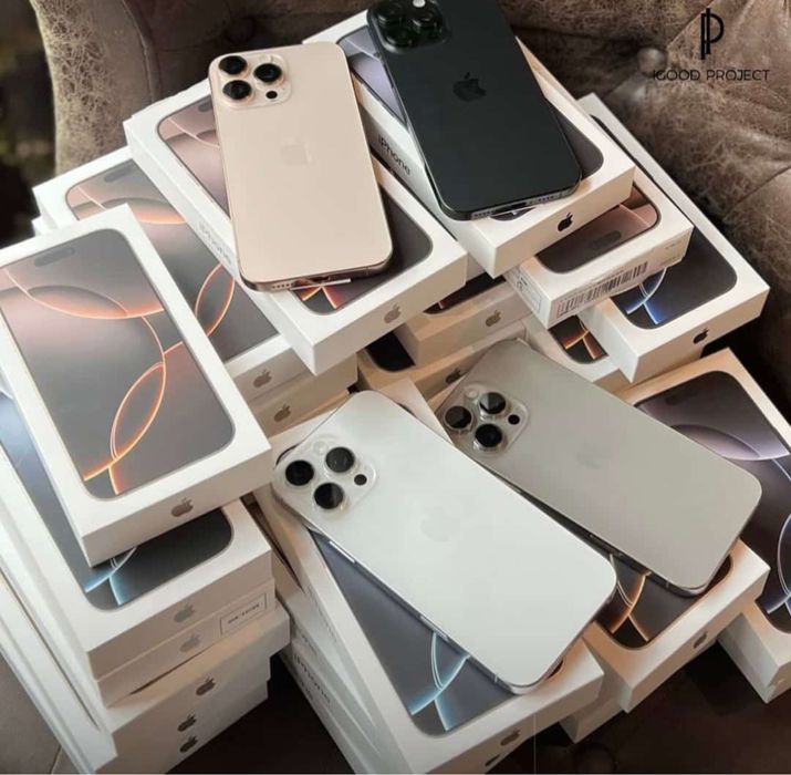 Оптом Айфоны у нас в магазине Mobile City iPhone 16 и 16 Pro выгодно