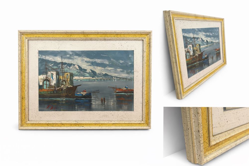 маслени бои върху платно