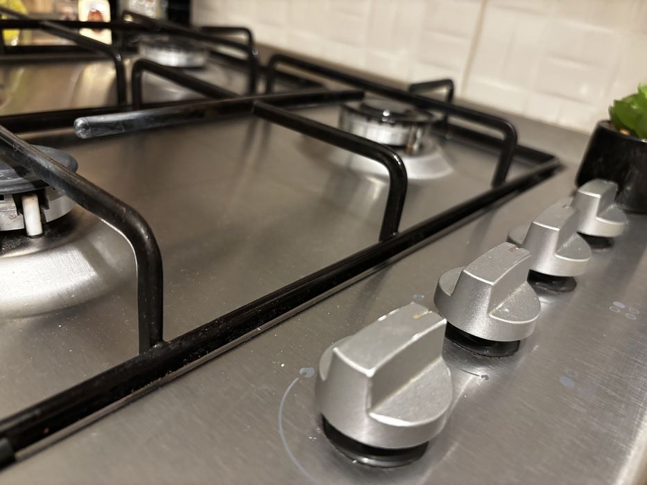 Vand plita incorporabila Arctic , Gaz , 4 arzatoare 61 cm Inox