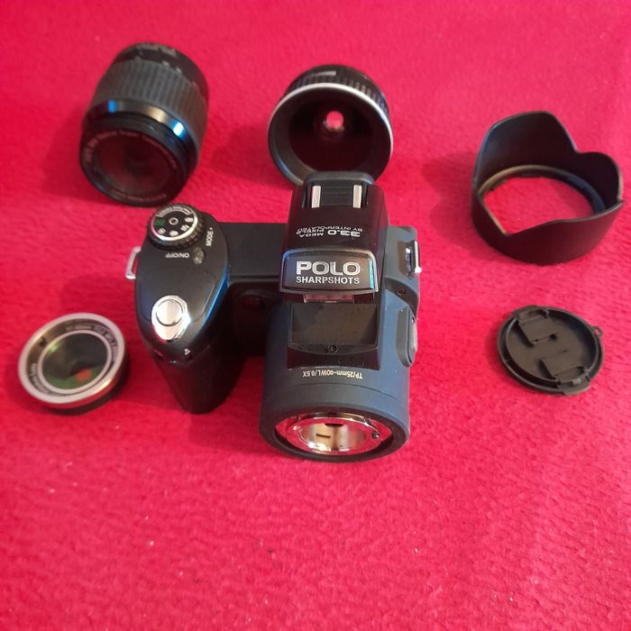 Фотоапарат POLО с три обектива-ПРОМ0 35лв