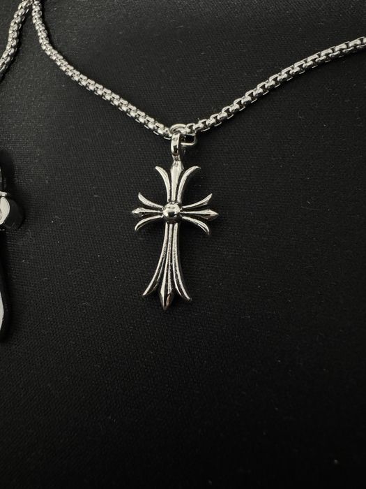 Set Doua Lantisoare Chrome Hearts Cross & Dagger