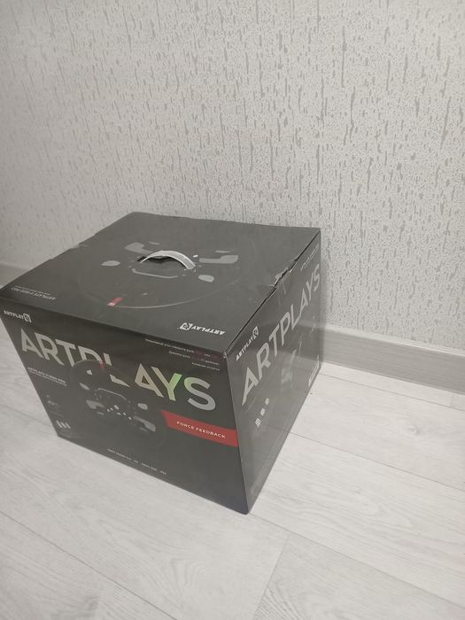 Artplays v-1600 pro. Руль с технологий Force Feedback. 900 градусов.