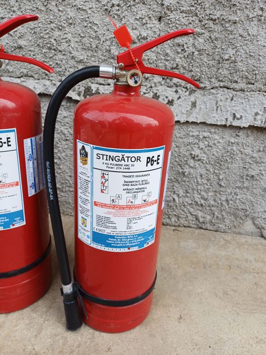 Stingător P6  cu termen și valabilitate