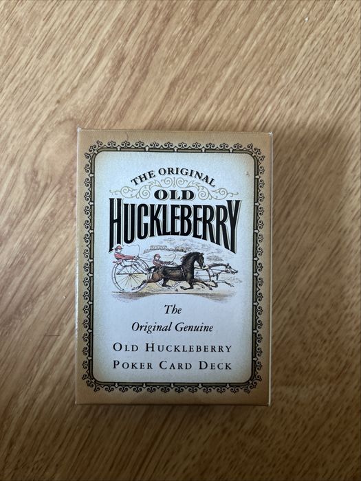 The orginal genuine old huckeberry poker card deck