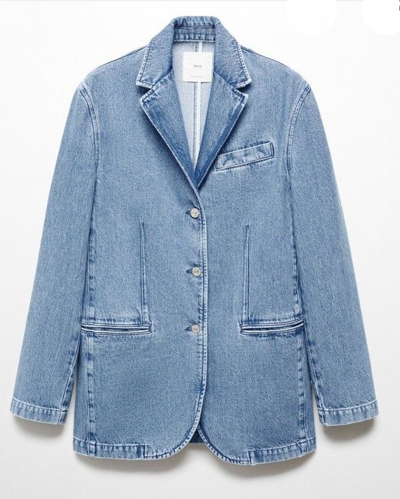 RESERVED и ZARA Блейзър 100% Лен, MANGO дънков блейзър