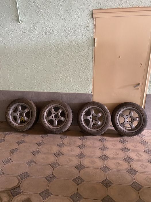 Зимний балон с дисками