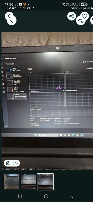 Lenovo, i3-1005G1, ram 8gb, ssd 256gb, bat 2h
