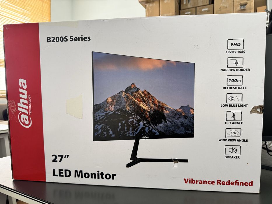 Монитор 27" Dahua DHI-LM27-B200S черный