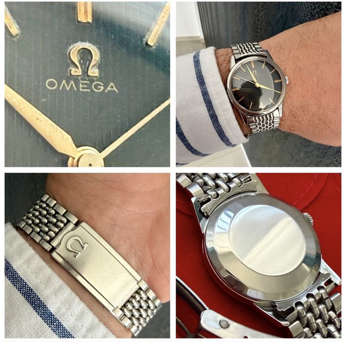 Ceas Omega Seamaster /Black Tapestry Cadran/cal 268/ Anul1961