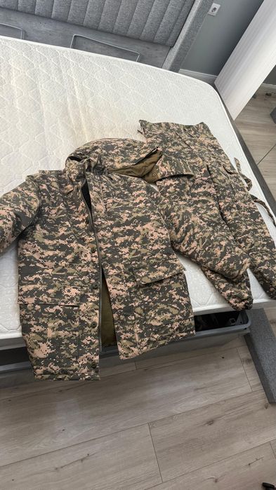 Военный бушлат зимний комплект