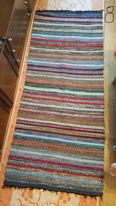 Неизползвани ръчно тъкани черги