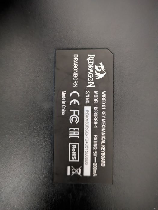 Tastatura gaming Red dragon