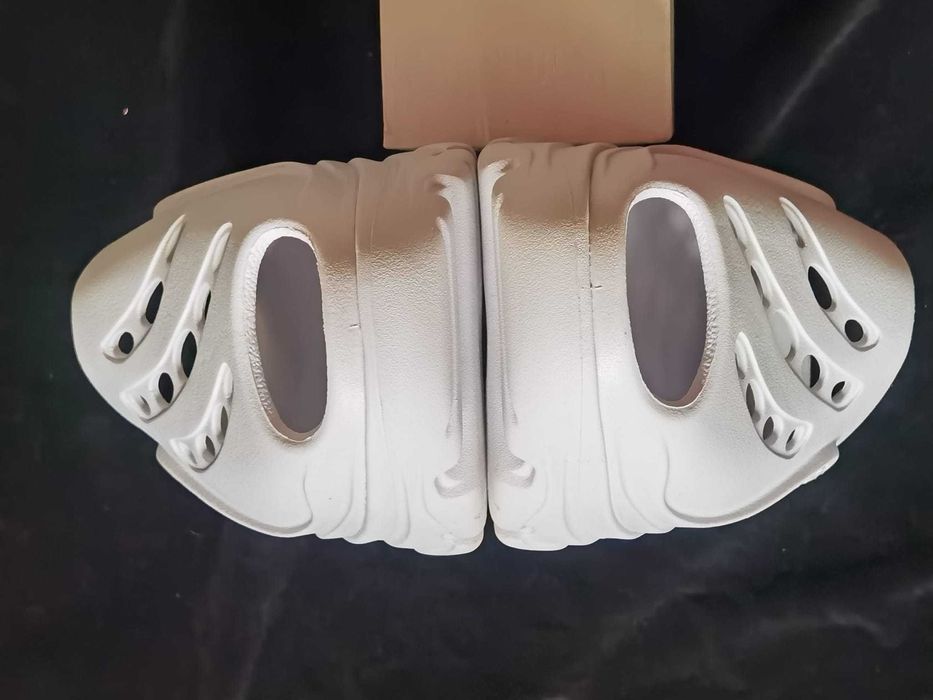 Flip-flops dama papuci albi slapi Adidas by Stella McCartney