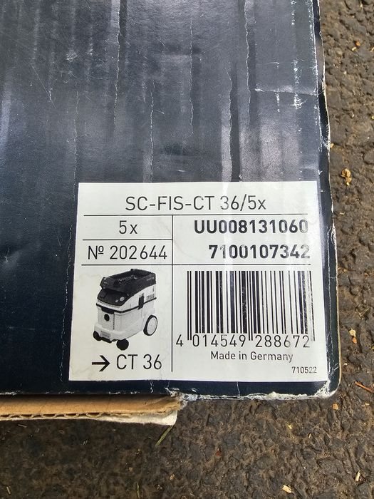 Set filtre Aspirator Festool CT36/5x