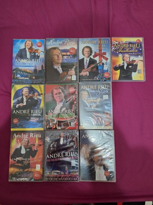 Vand colectie  dvd Andre Rieu
