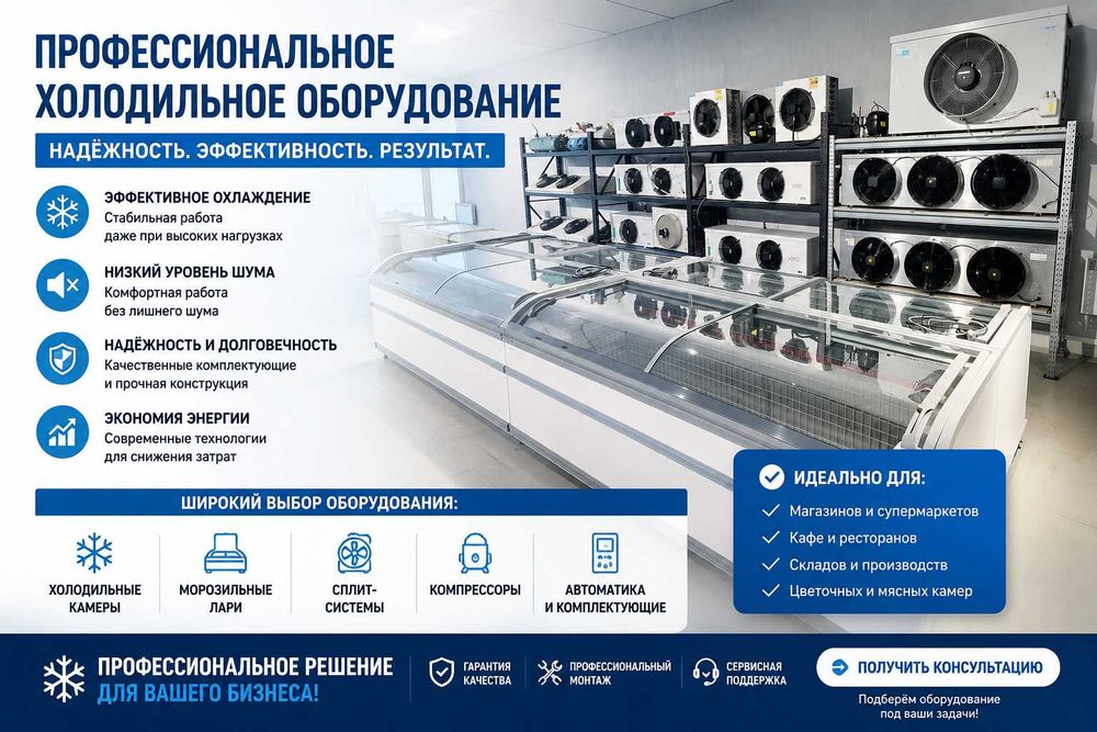 Холодильное оборудование