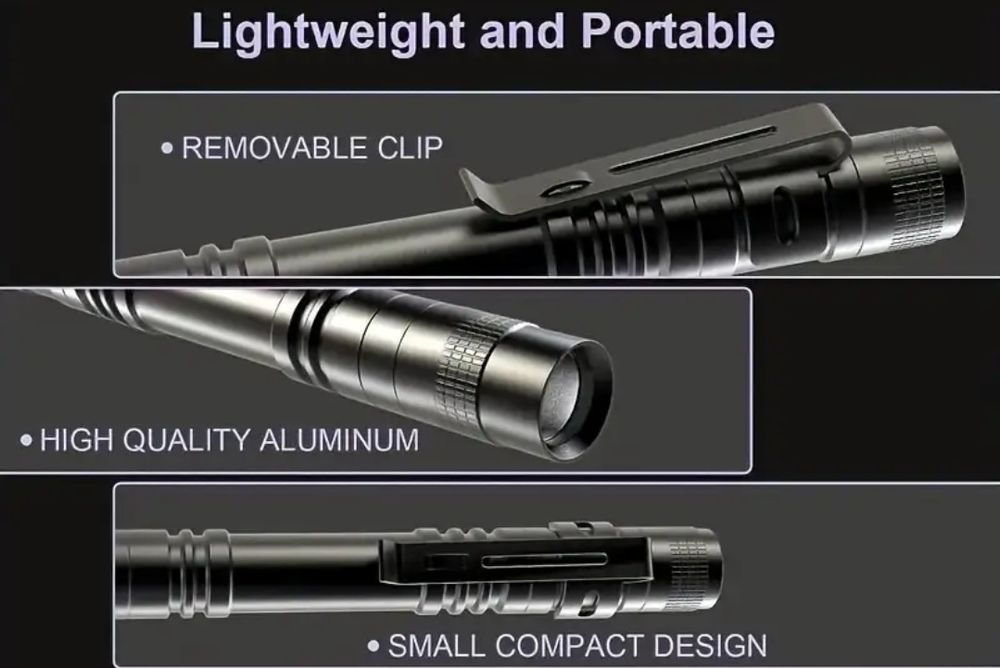 UV фенерче 395nm ултравиолетово