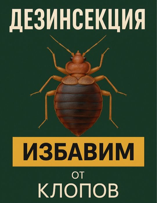 ДЕЗИНСЕКЦИЯ 24/7‼️ Уничтожение тараканов и клопов