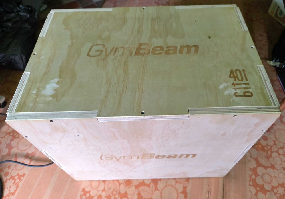 Плиометрична кутия PlyoBox Wood - GymBeam