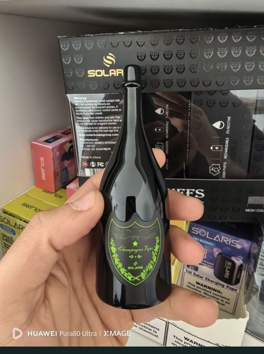 Vape 30.000 Puffs Champagne Abur Mult Reincarcabil